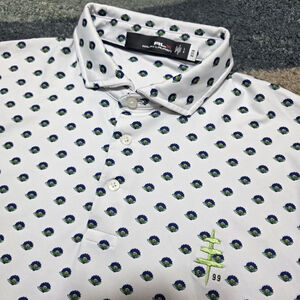 RLX Ralph Lauren Eugene Country Club 1899 Mens Polo Shirt Size L